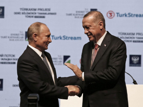 Erdogan pozdravio Putinovu ideju da Turska postane čvorište prirodnog plina