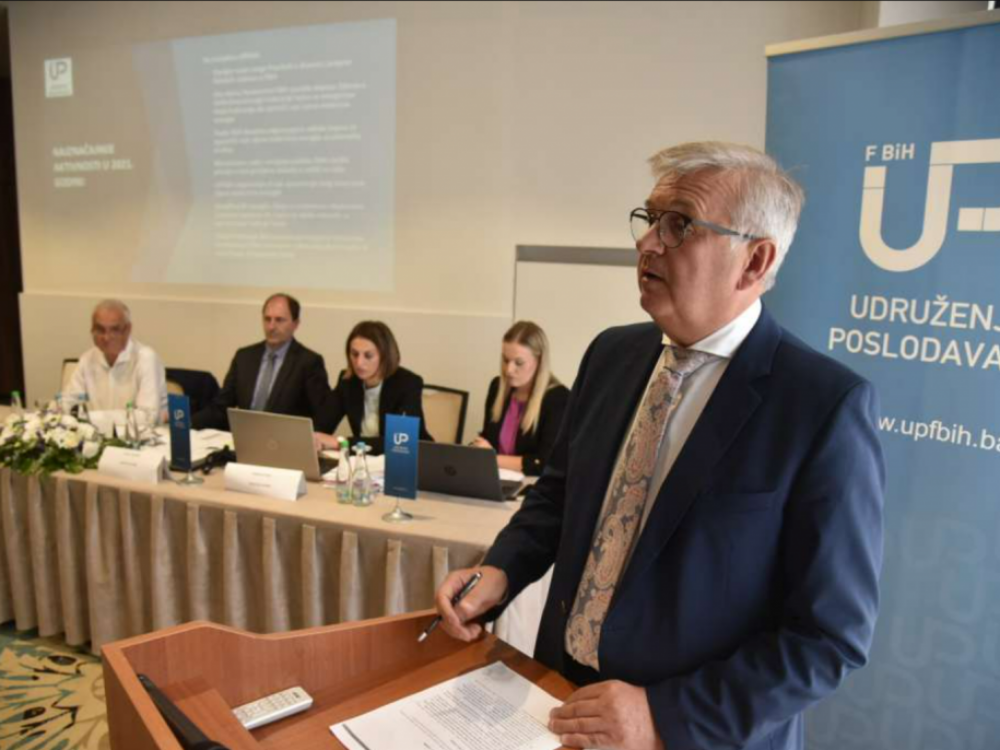Smailbegović ponovo izabran za predsjednika Udruženja poslodavaca FBiH