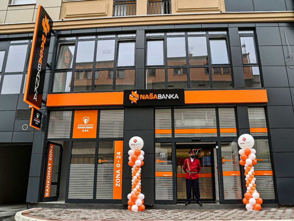 Akcije Naše Banke prometovane u iznosu od pola miliona KM