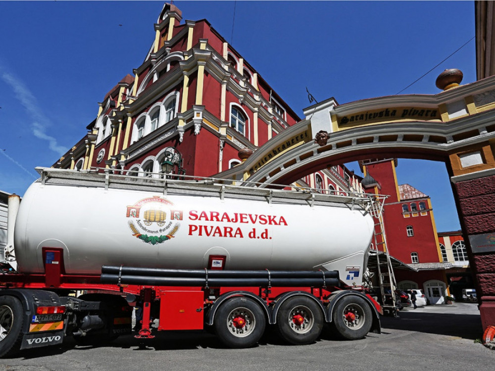 Dionice Sarajevske pivare pale tri posto