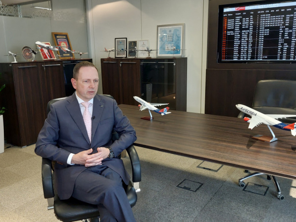 Marek: Kašnjenja u lancu snabdijevanja su izazov za Air Serbiju