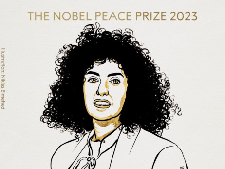 Pritvorena iranska aktivistica dobitnica je Nobelove nagrade za mir