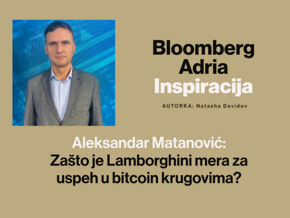 Aleksandar Matanović - Zašto je Lamborghini mjera za uspjeh u bitcoin krugovima?