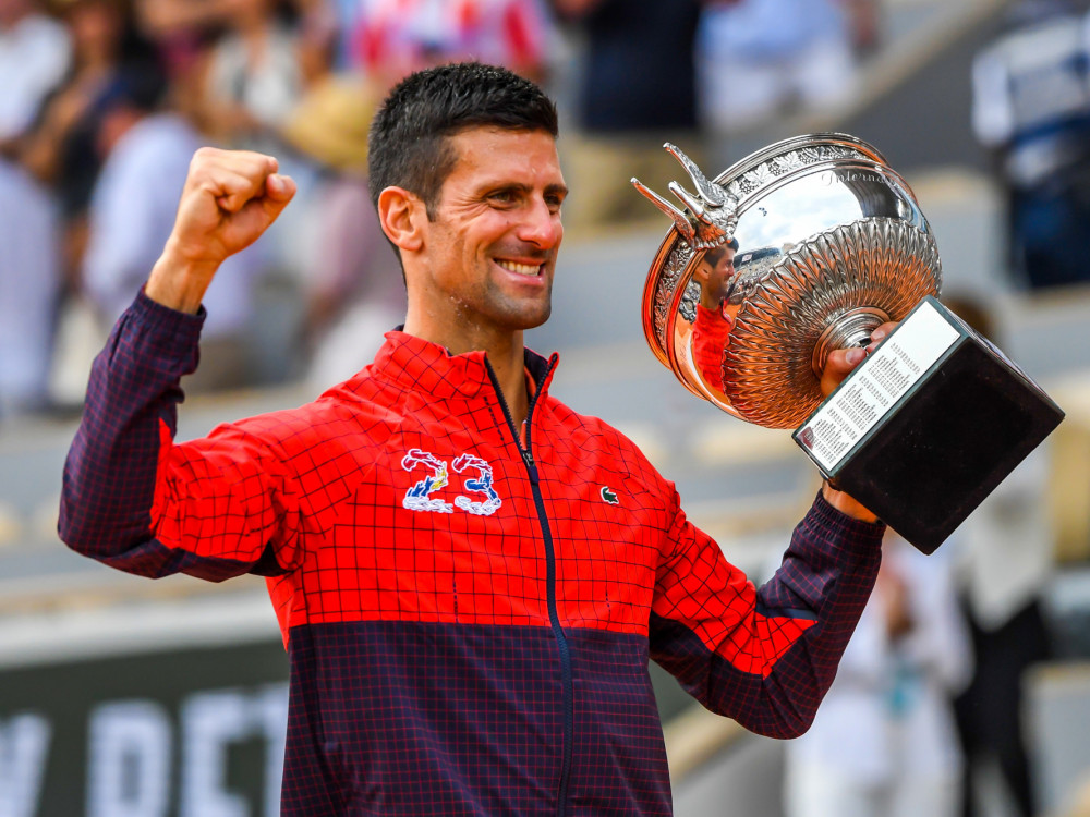 U kojih sedam kategorija je Novak Đoković No. 1