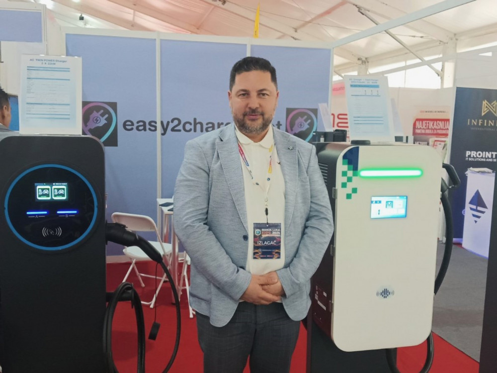 Švajcarski punjači za EV, po ideji Sanjanina, stižu u BiH