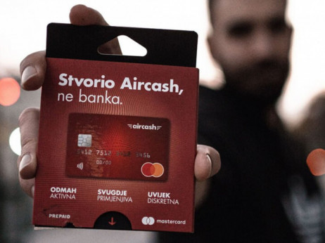 Sve mogućnosti Aircash računa i kartice