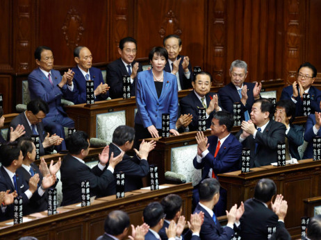 Sanae Takaichi postala je prva premijerka Japana