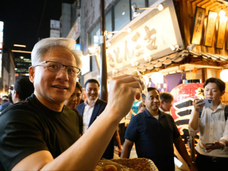 Jensen Huang ne zatvara račun, u omiljenom japanskom pubu još se slavi
