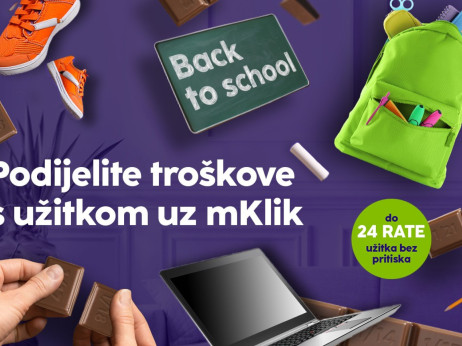 Bezbrižna nova školska godina – uz NLB mKlik podijeli školske troškove do čak 24 rate